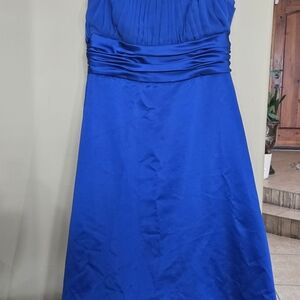 Elegant Blue Evening Dress